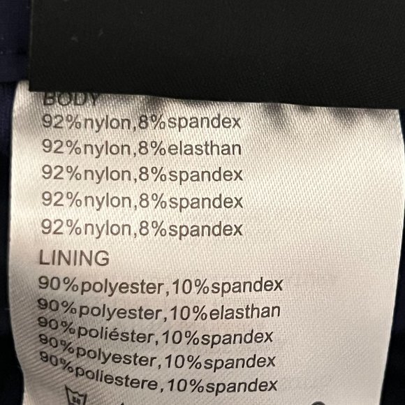 Baleaf Womens  SKIRT WITH SHORTS Skorts Navy Blue, size M ,new with tag - Picture 5 of 9